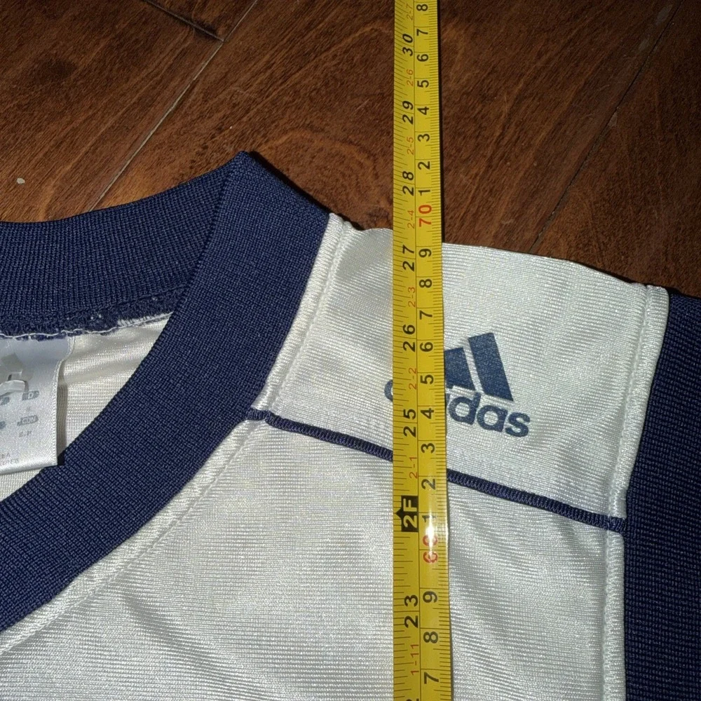 Vintage ADIDAS Notre Dame Fighting Irish #1 Satin Basketball‎ Jersey Size Small
